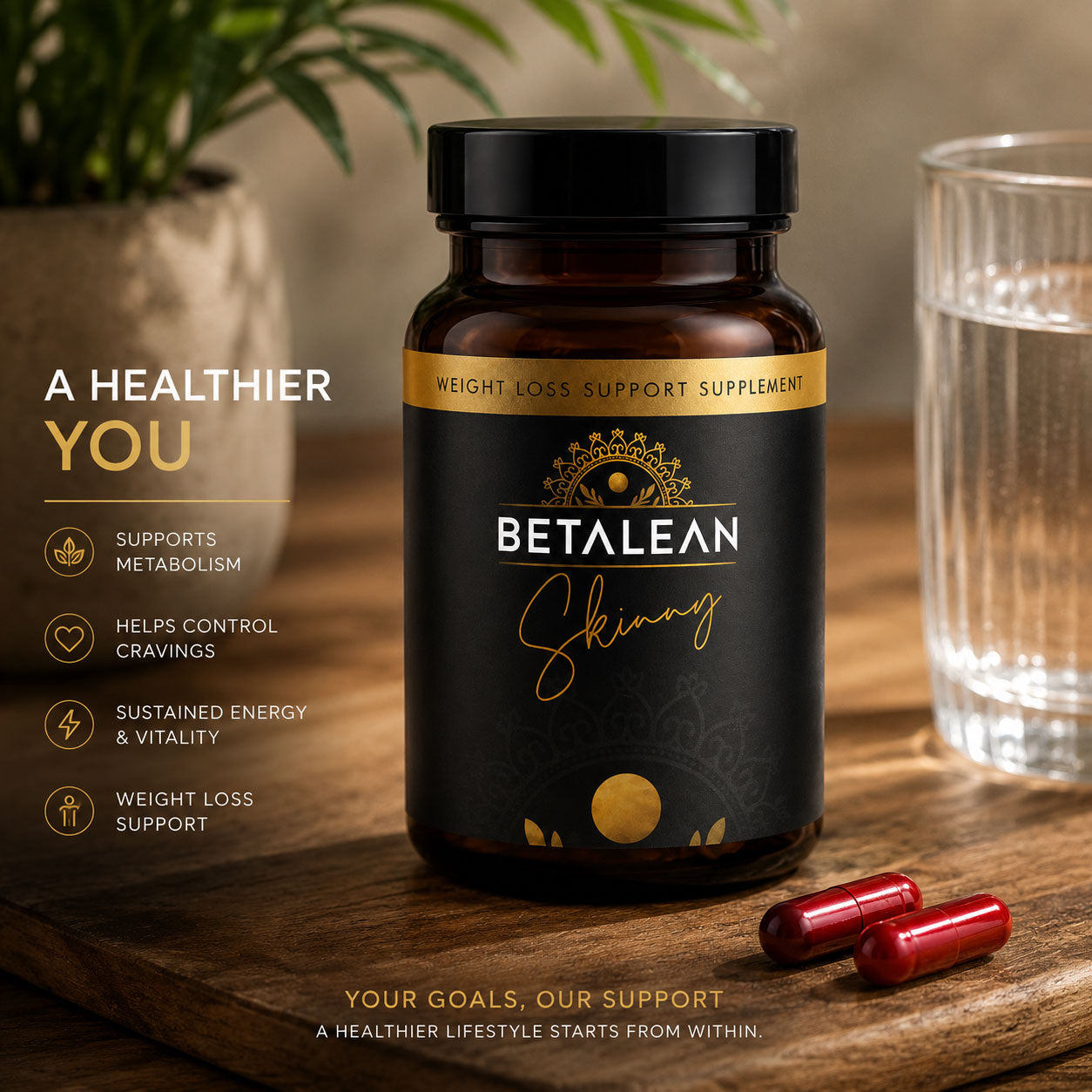 BETALEAN Skinny 4 Pack