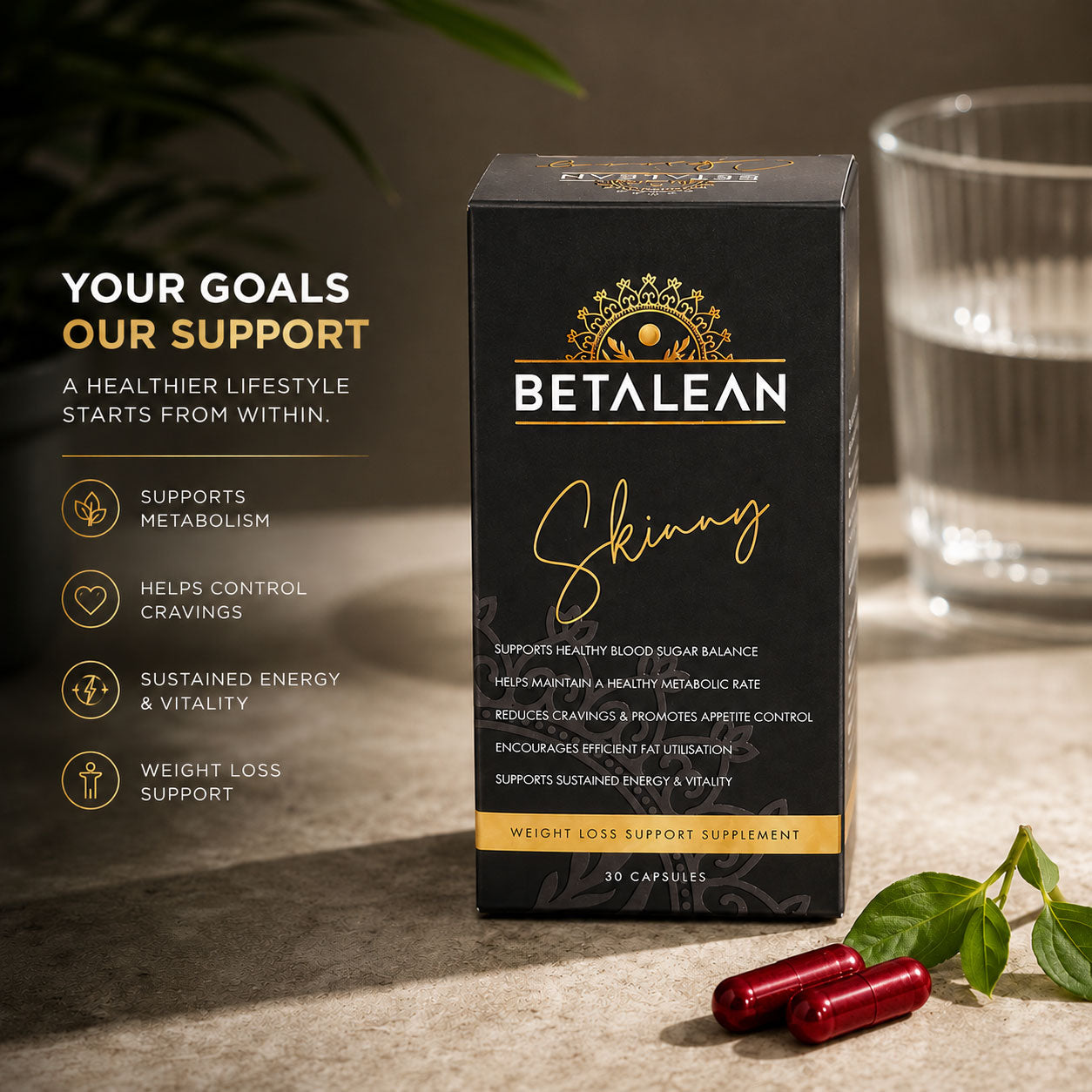 BETALEAN Skinny 4 Pack