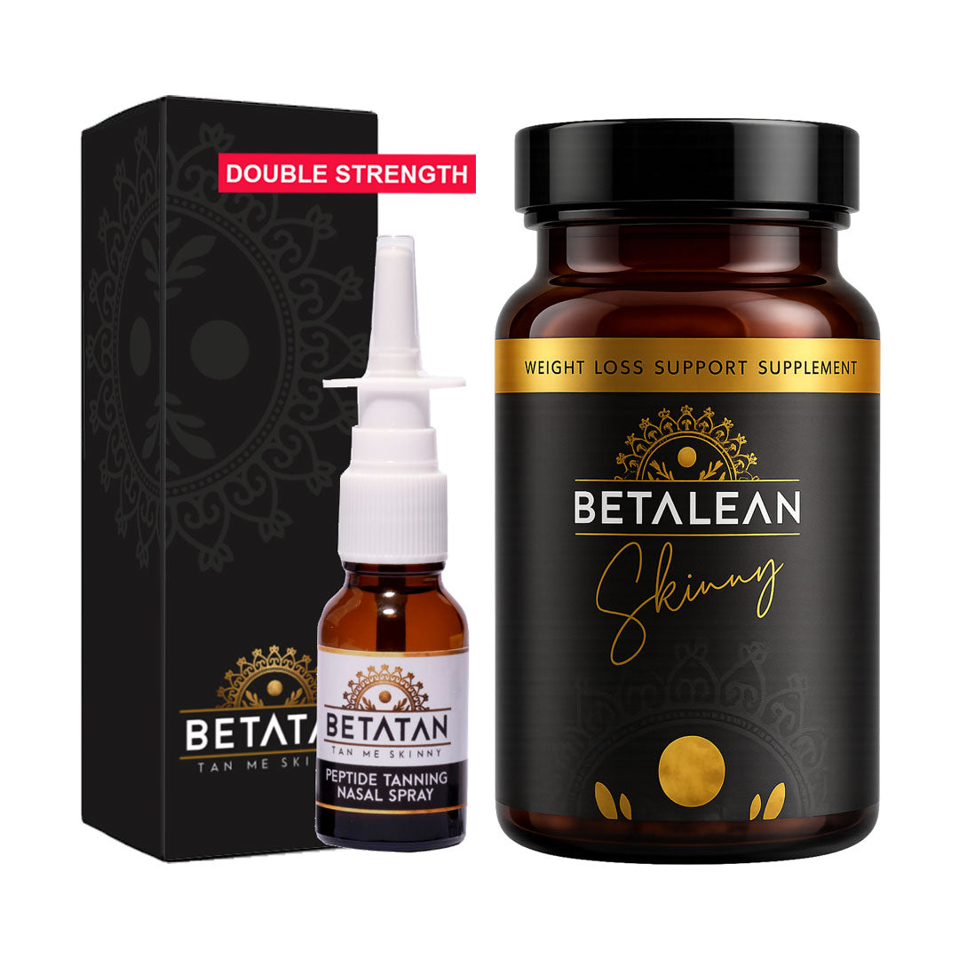 Double Strength Nasal Tan & BETALEAN Skinny Fat Loss Stack