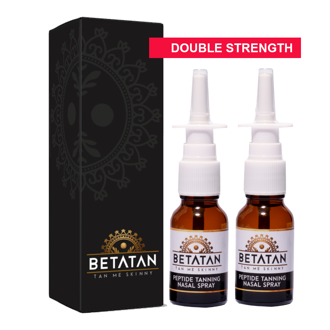 BetaTan Tanning Double Strength Nasal Spray Dual Pack