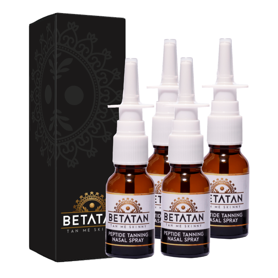 Tanning Nasal Spray, Long Lasting Tan, Sunless Tanning, Golden Tan
