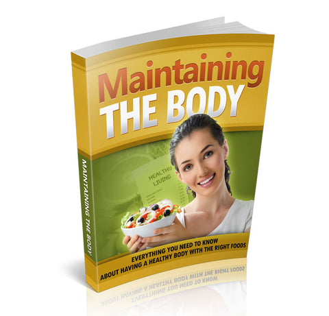 Maintaining The Body
